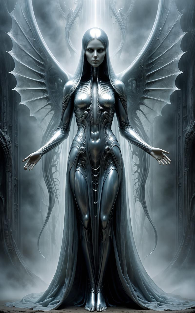 04502-2885342745-By h.r. Giger, A translucent female figure, angelic, appearing almost ghostly, whispy flowing arms, her form ethereal and bathed.png